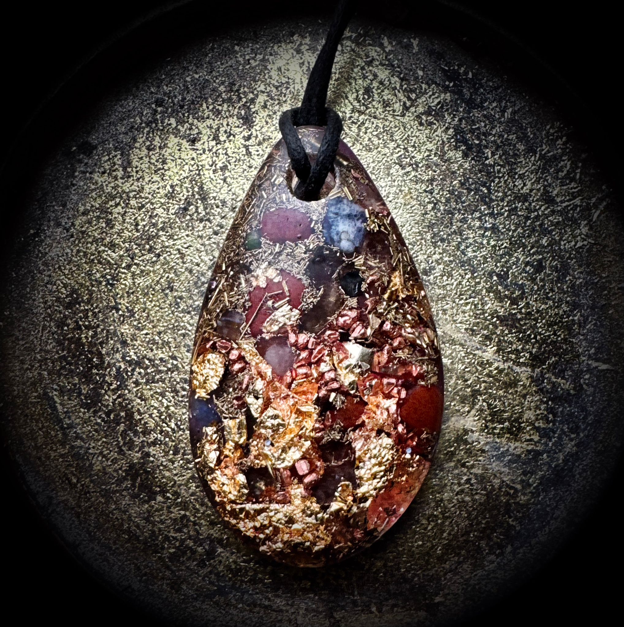 Engeltropfen Orgonit-Amulett groß